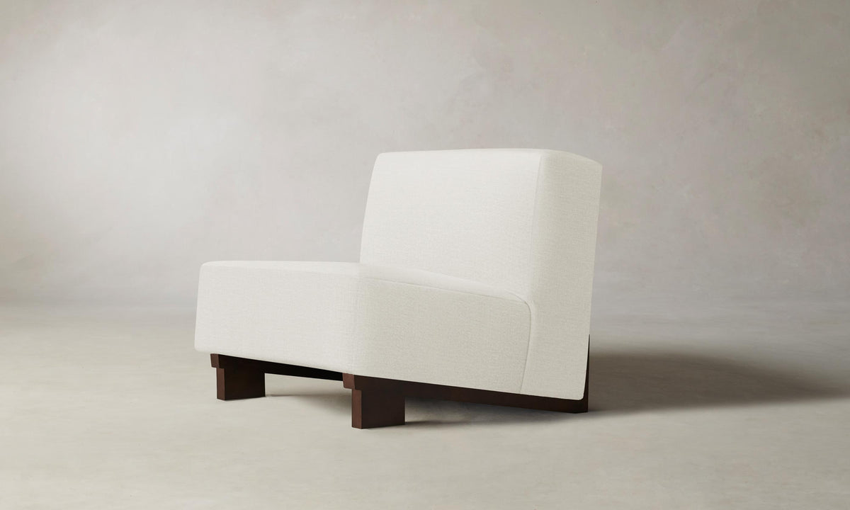 The Remsen Chair - Performance Linen Weave Flour