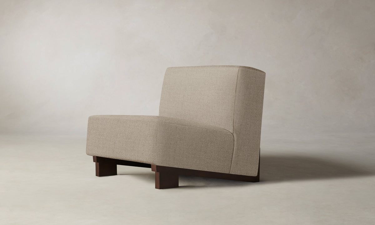 The Remsen Chair - Performance Textural Weave Savanna