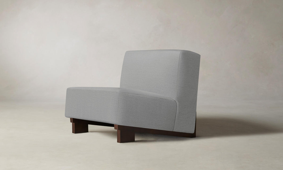 The Remsen Chair - Performance Linen Weave Cloud
