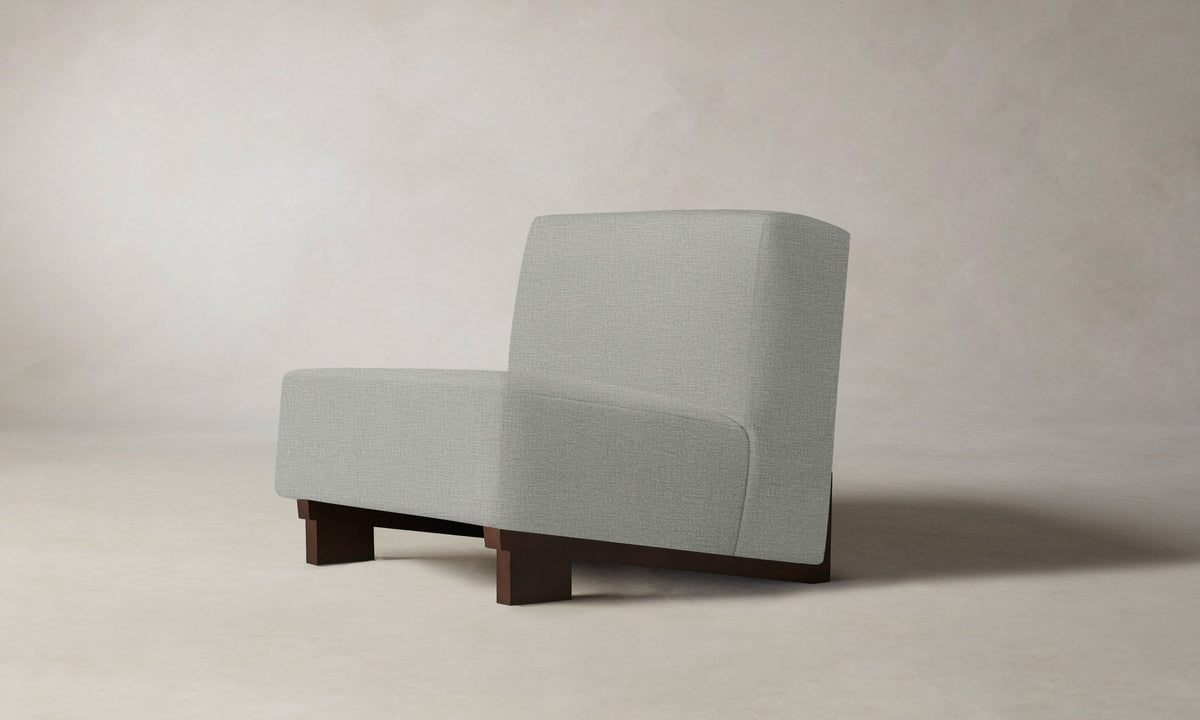 The Remsen Chair - Performance Woven Chenille Rain
