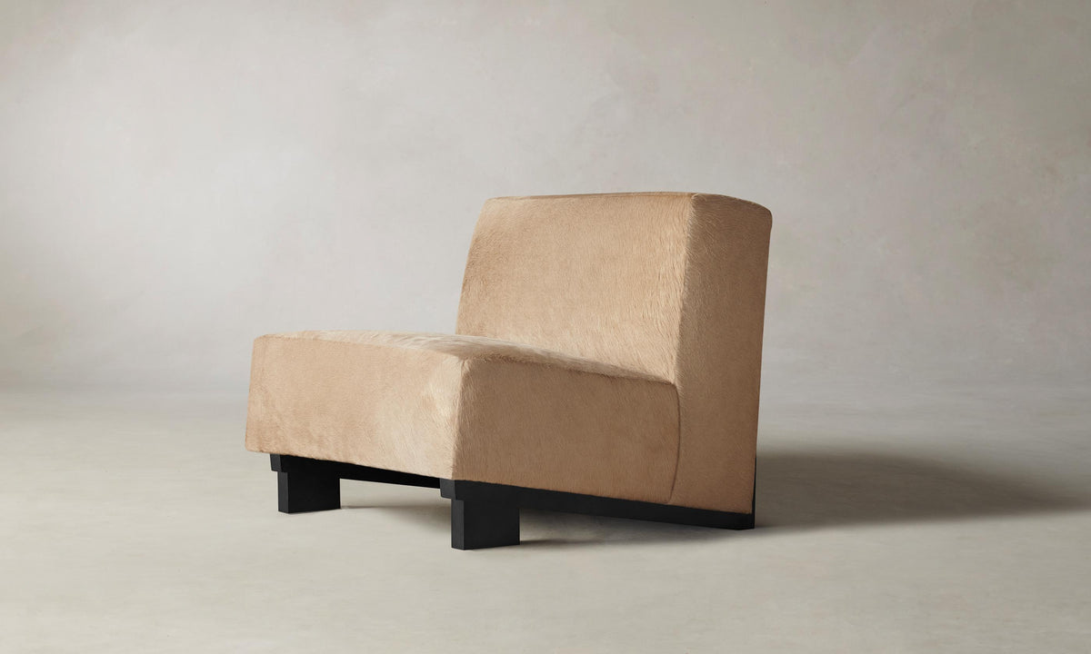 The Remsen Chair - Pony Hair Leather Russet