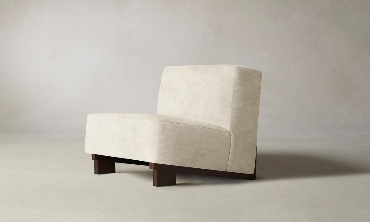 The Remsen Chair - Tuscan Leather Bisque