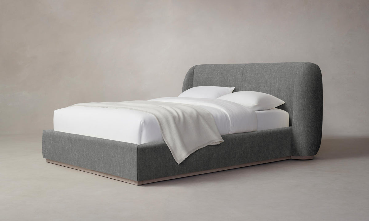 The Smith Bed - Performance Tweed Smoke