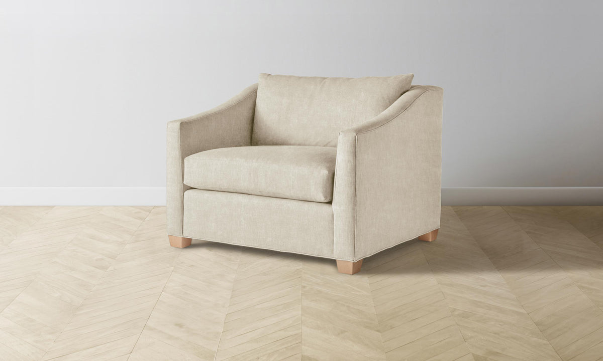 The Sullivan Chair-and-a-Half - Performance Mélange Weave Shell