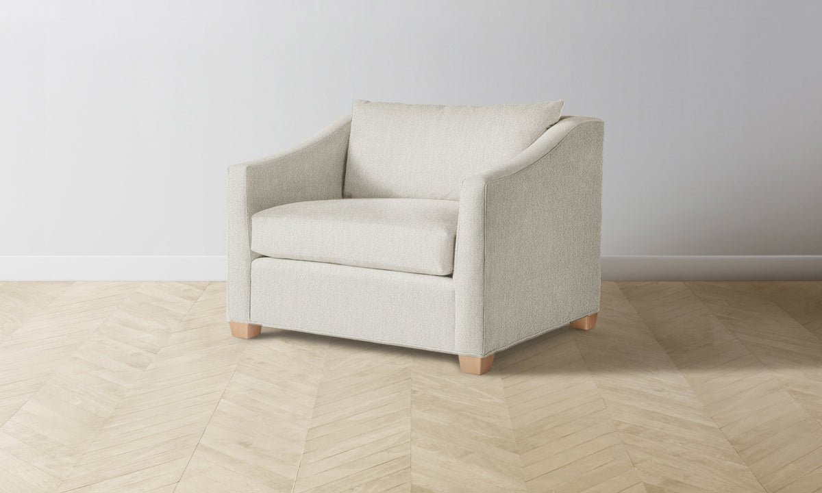 The Sullivan Chair-and-a-Half - Performance Textural Weave Wisp