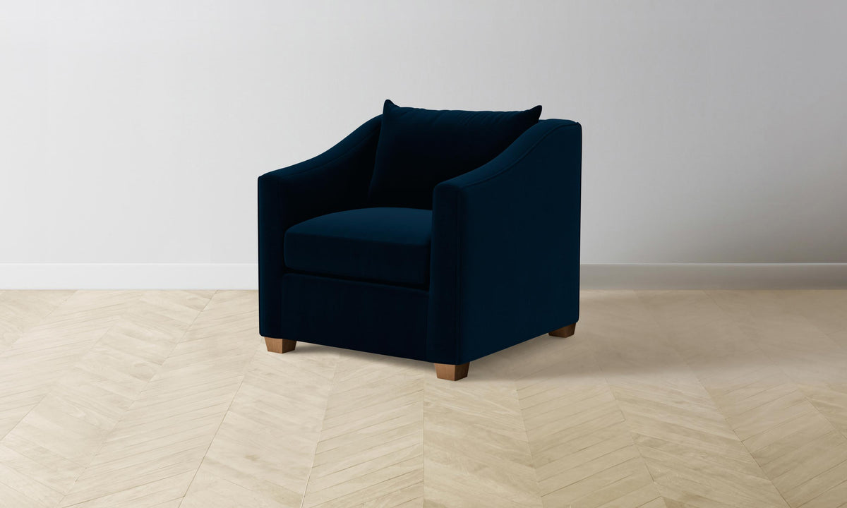 The Sullivan Chair - Mohair Admiral