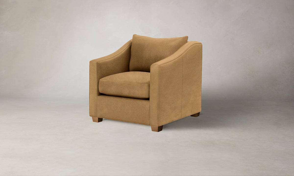 The Sullivan Chair - Nubuck Leather Rye