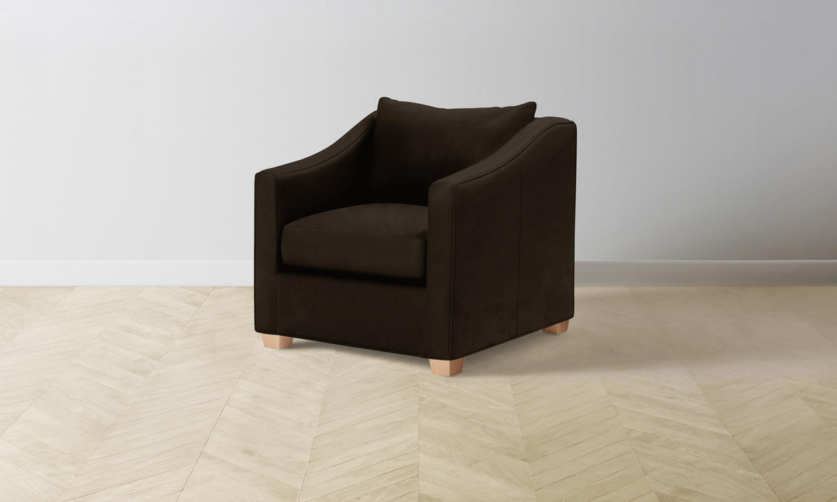 The Sullivan Chair - Nubuck Leather Espresso