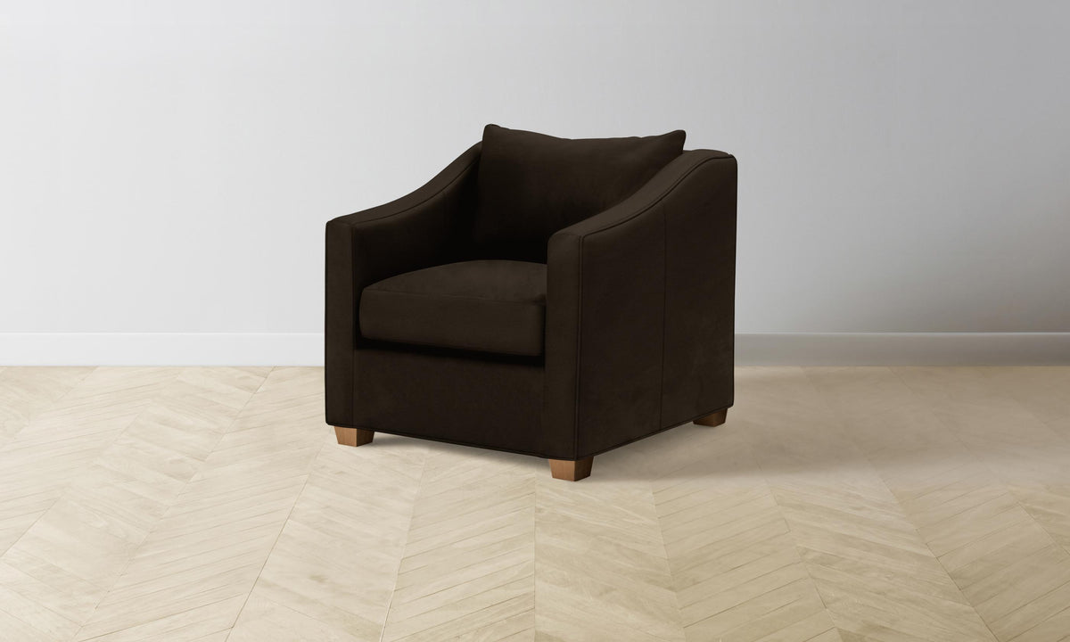 The Sullivan Chair - Nubuck Leather Espresso