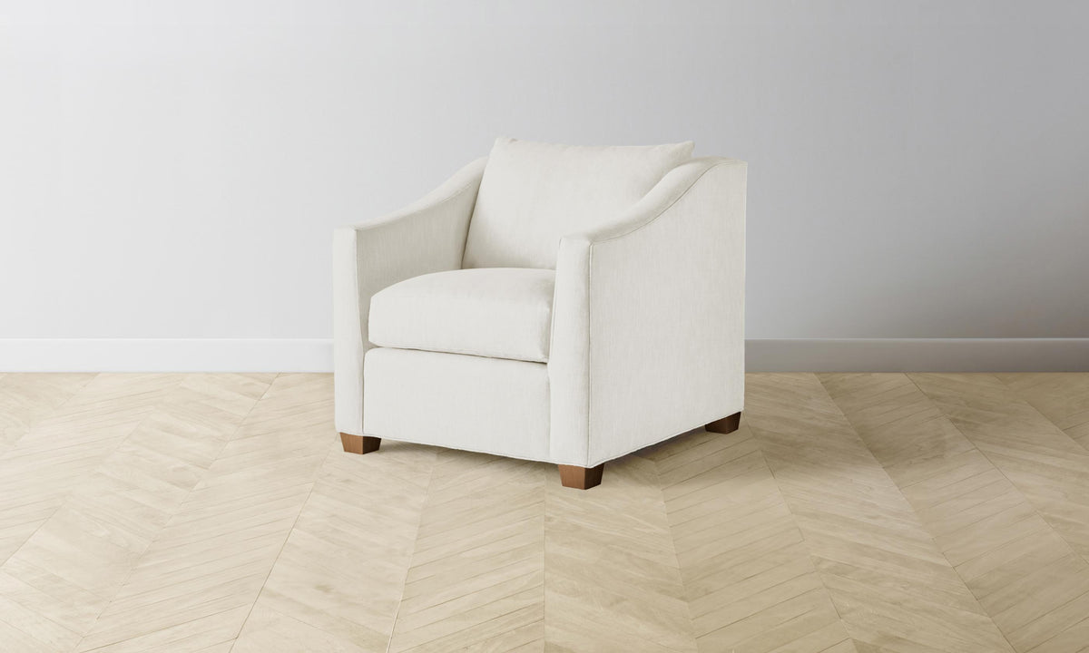 The Sullivan Chair - Performance Linen Weave Flour