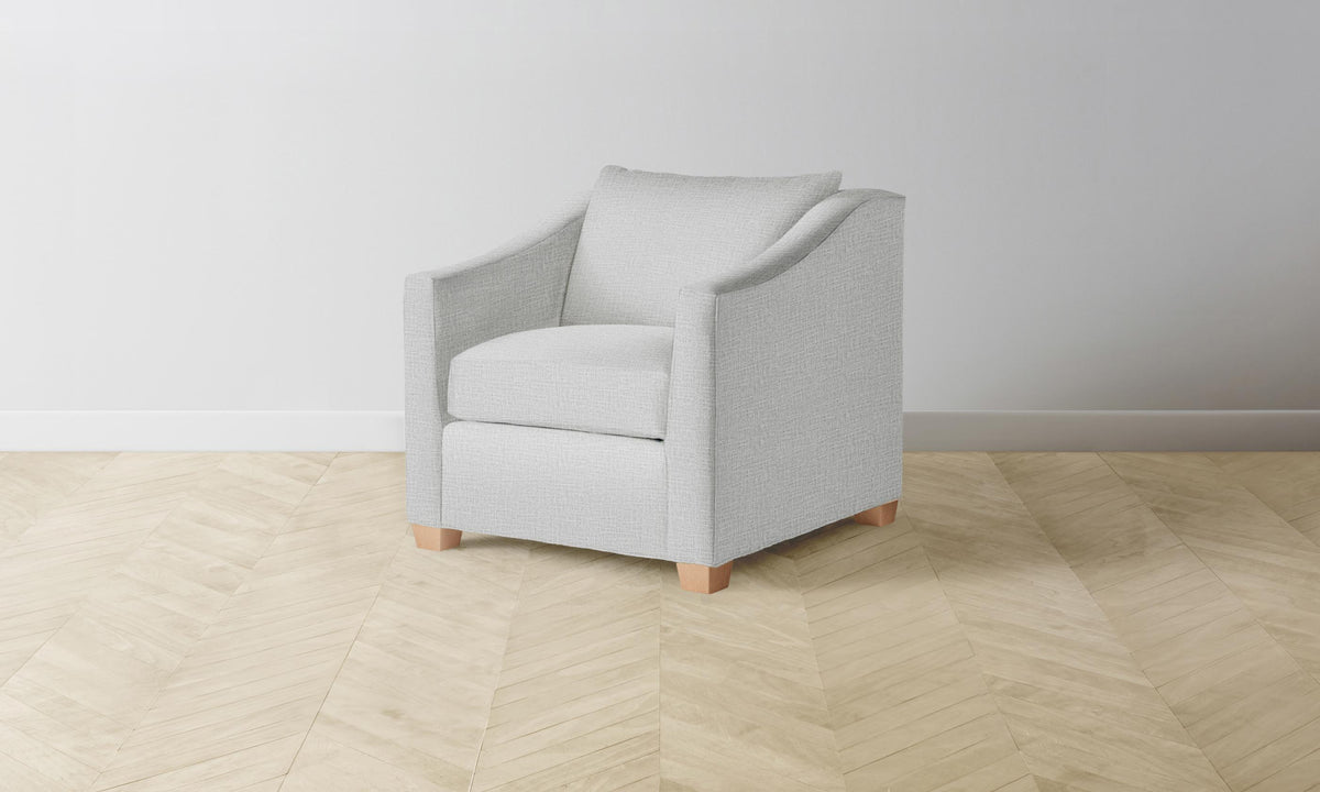 The Sullivan Chair - Performance Woven Chenille Steel
