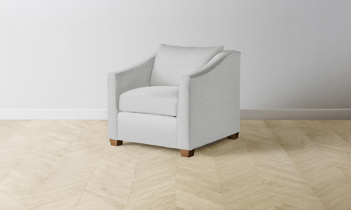 The Sullivan Chair - Performance Woven Chenille Steel