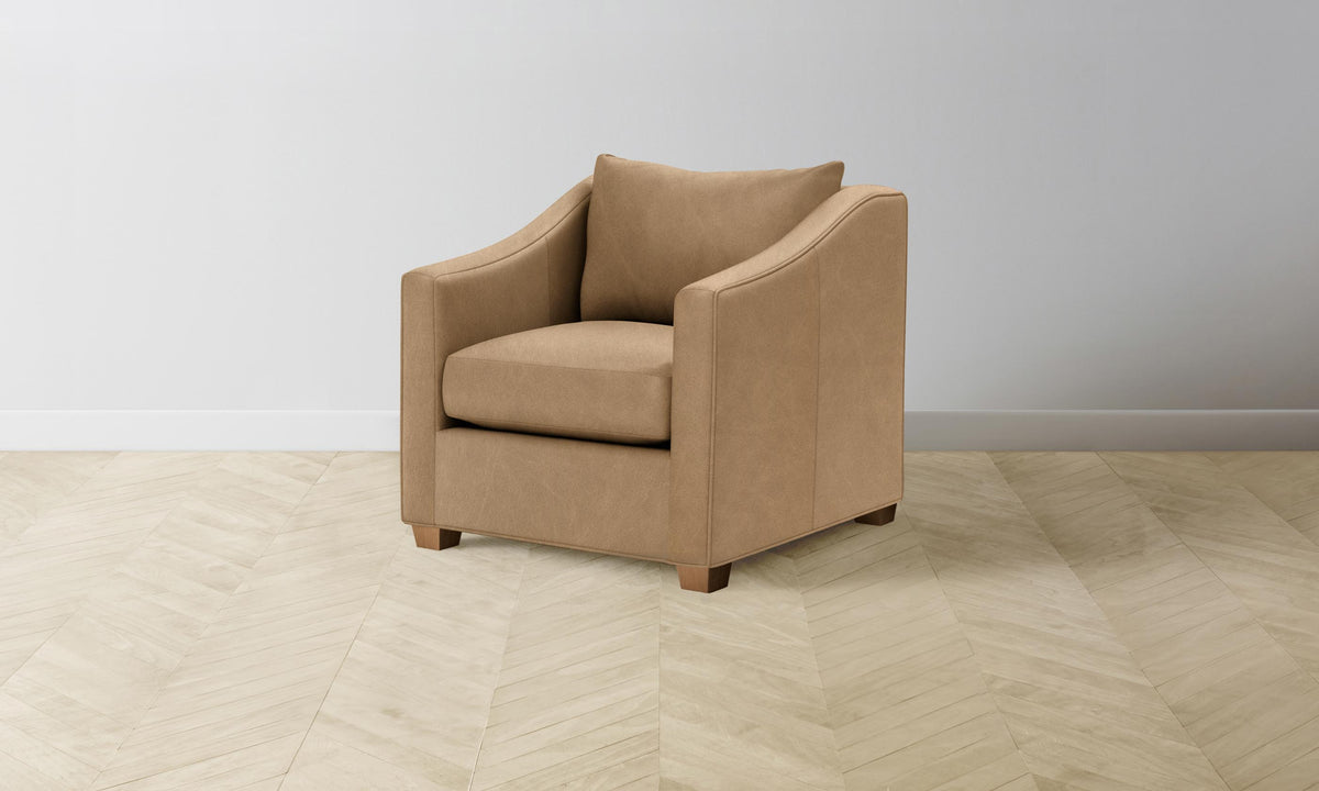 The Sullivan Chair - Tuscan Leather Camel