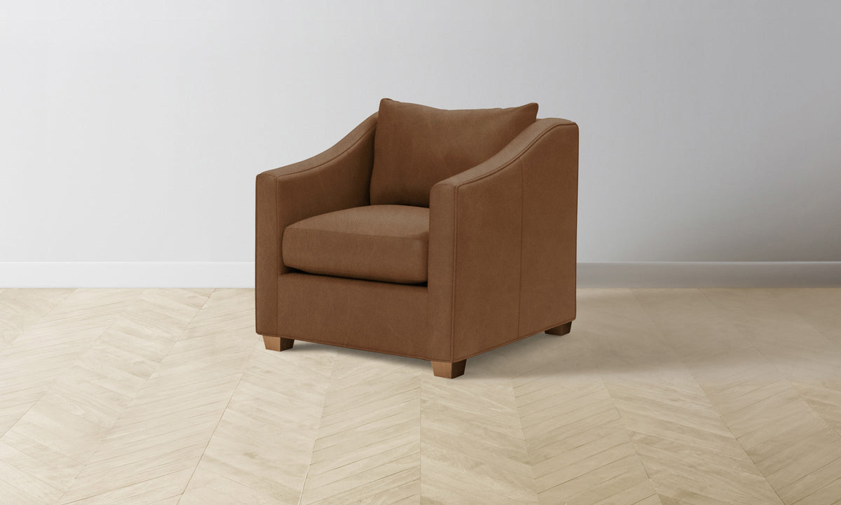The Sullivan Chair - Tuscan Leather Cognac