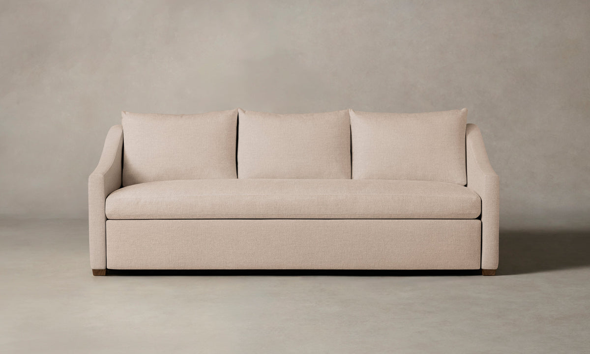 The Sullivan Sleeper Sofa - Heritage Belgian Linen Petal