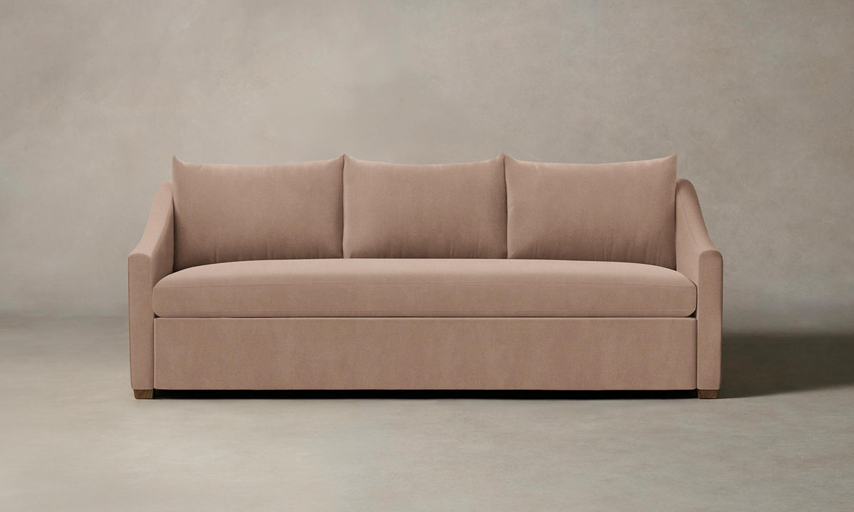 The Sullivan Sleeper Sofa - Performance Velvet Blossom