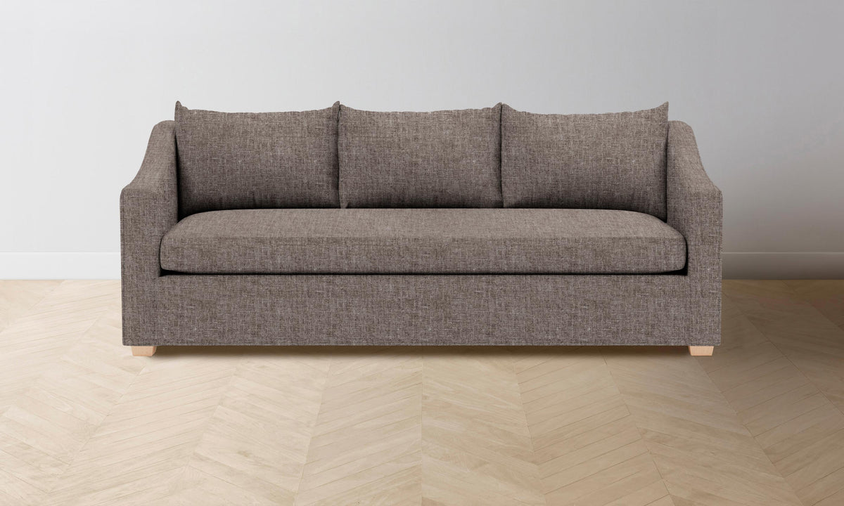 The Sullivan Sofa - Heritage Belgian Linen Carob