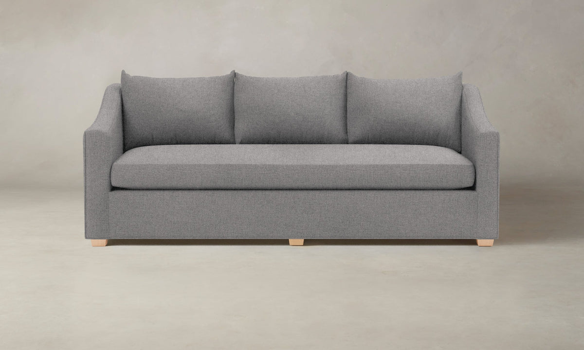 The Sullivan Sofa - Italian Brushed Wool Moon