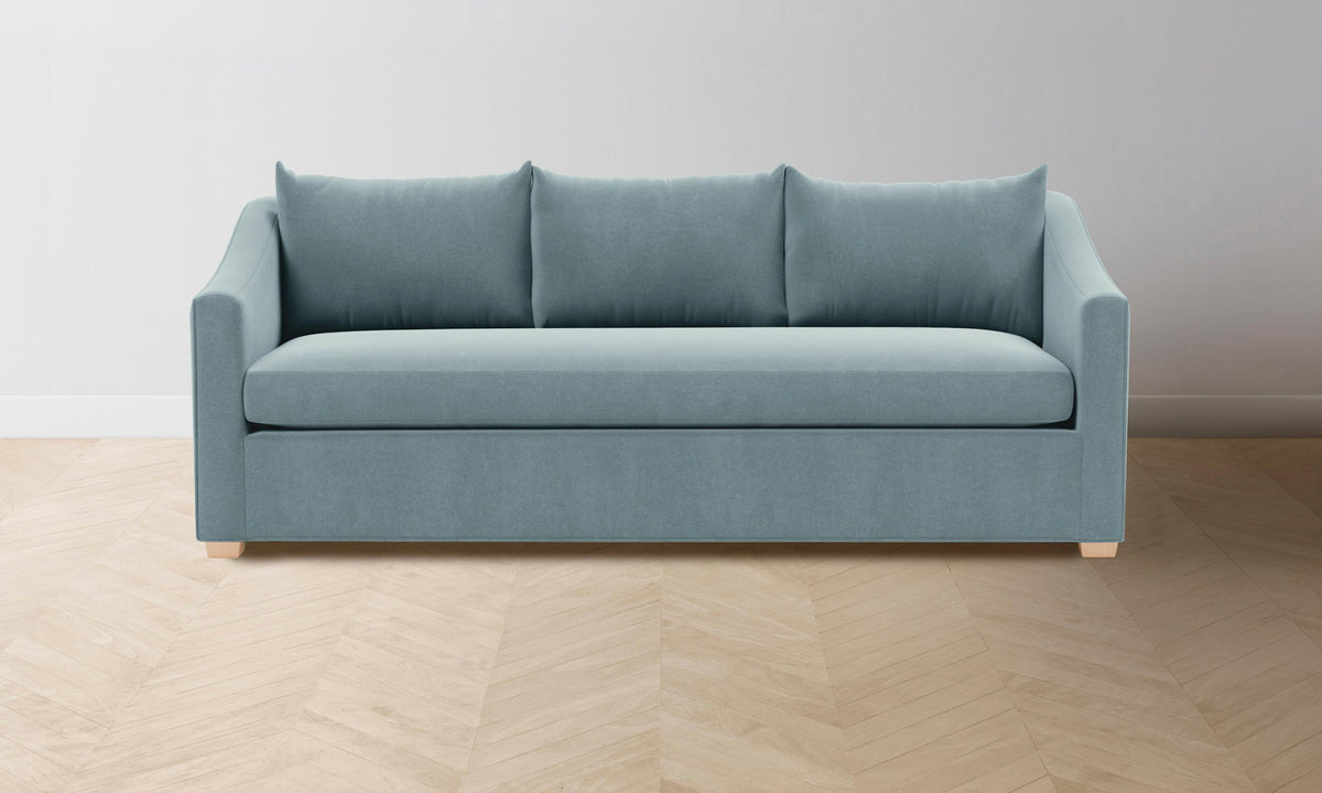 The Sullivan Sofa - Mohair Slate Blue