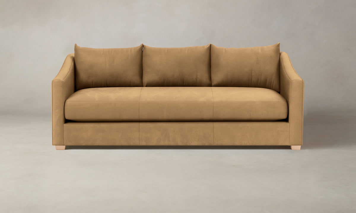 The Sullivan Sofa - Nubuck Leather Rye