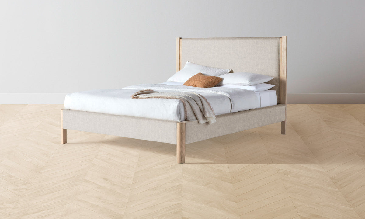 The Thompson Bed - Heritage Belgian Linen Summit