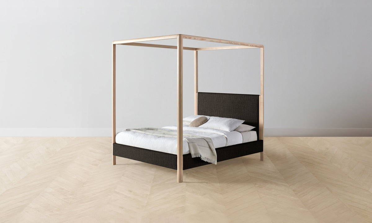 The Thompson Canopy Bed - Performance Textural Weave Root
