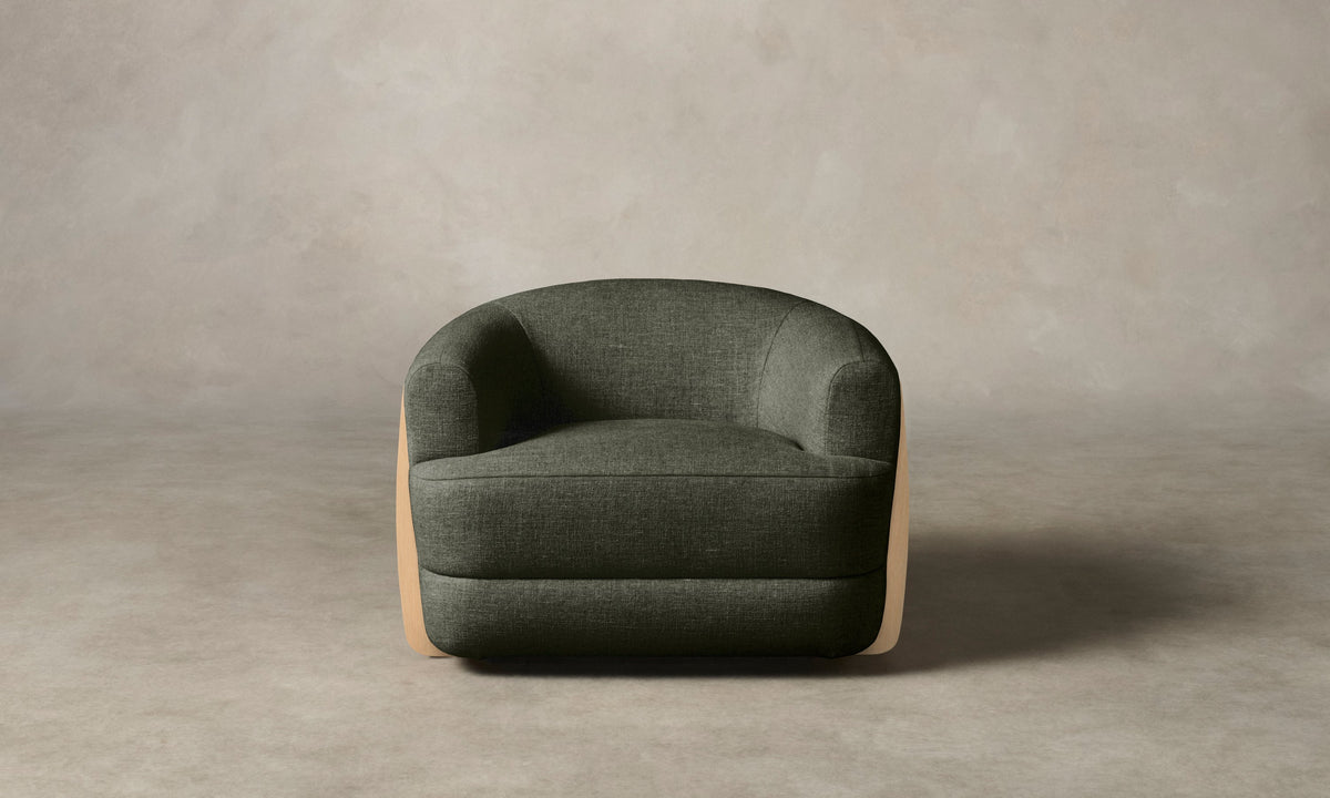 The Vera Chair - Heritage Belgian Linen Thyme