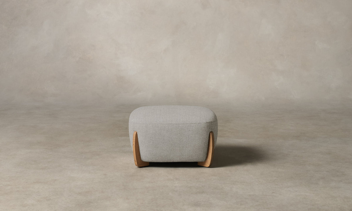The Vera Ottoman - Performance Textural Weave Breeze
