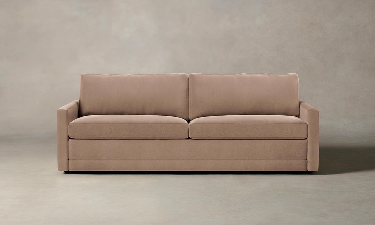 The Warren Sleeper Sofa - Performance Velvet Blossom