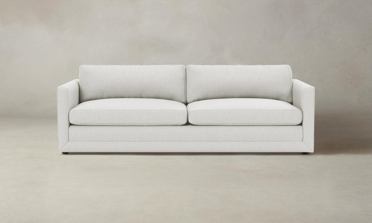 The Warren Sectional - Heritage Belgian Linen Egret