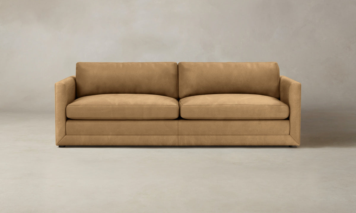 The Warren Sofa - Nubuck Leather Rye