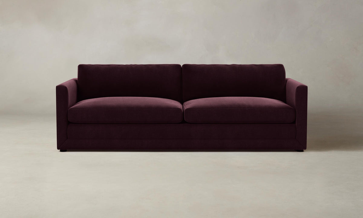 The Warren Sectional - Performance Velvet Merlot