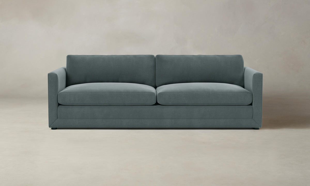 The Warren Sectional - Performance Velvet Seafoam