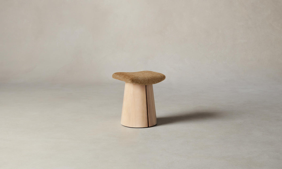 The Weston Stool - Heritage Belgian Linen Chai