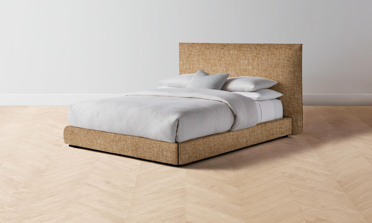 The Wythe Bed - Heritage Belgian Linen Chai
