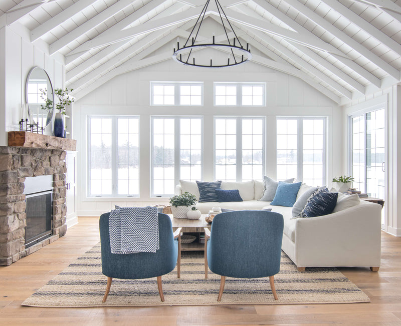 Home Tour | Step Inside the Lilypad Cottage's Gorgeous Living Room Redesign