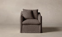 The Dune Chair - Belgian Linen Carob