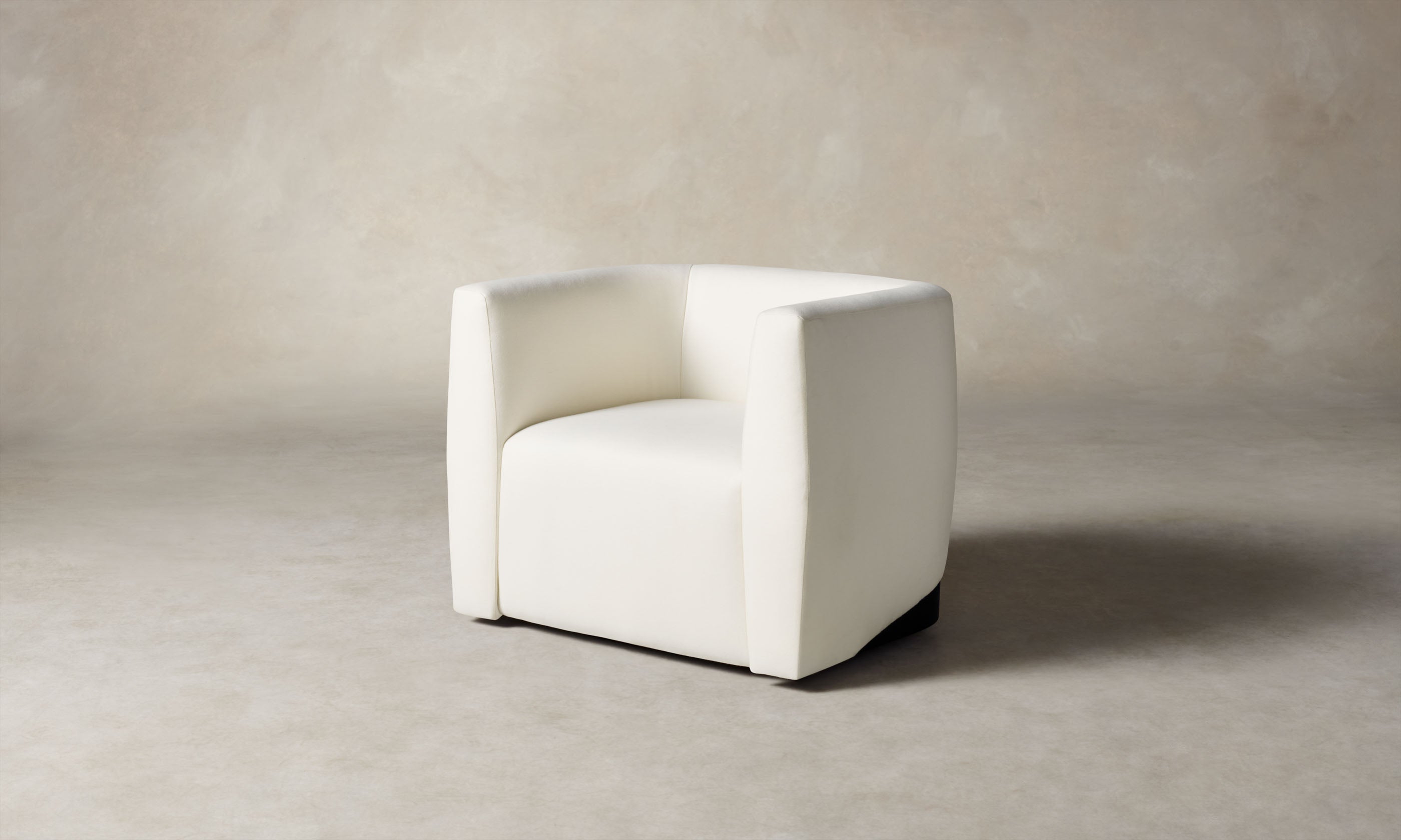 The Henri Swivel Chair - Performance Woven Chenille Steel – Maiden