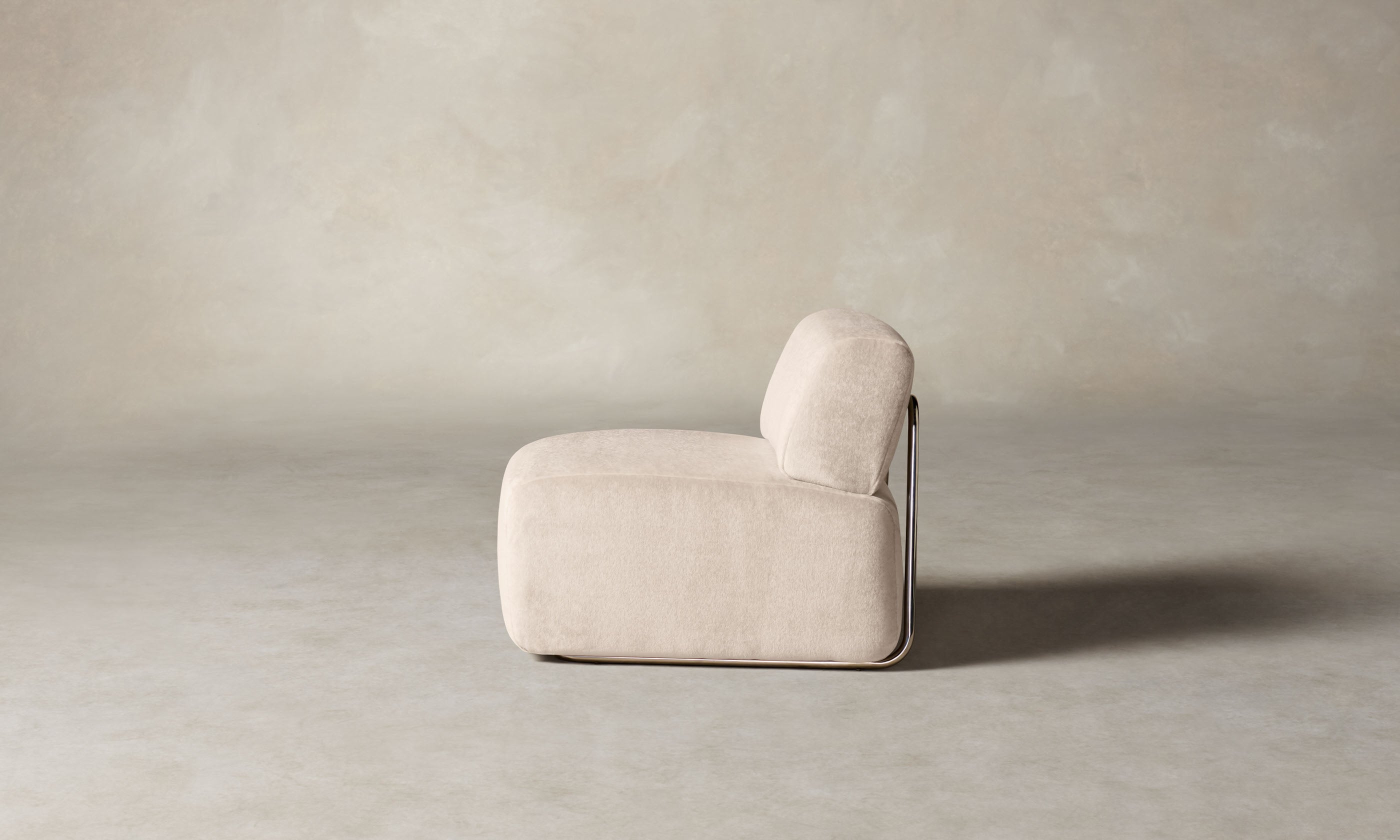 The Miles Modular Chair - Pebbled Leather Stone – Maiden Home