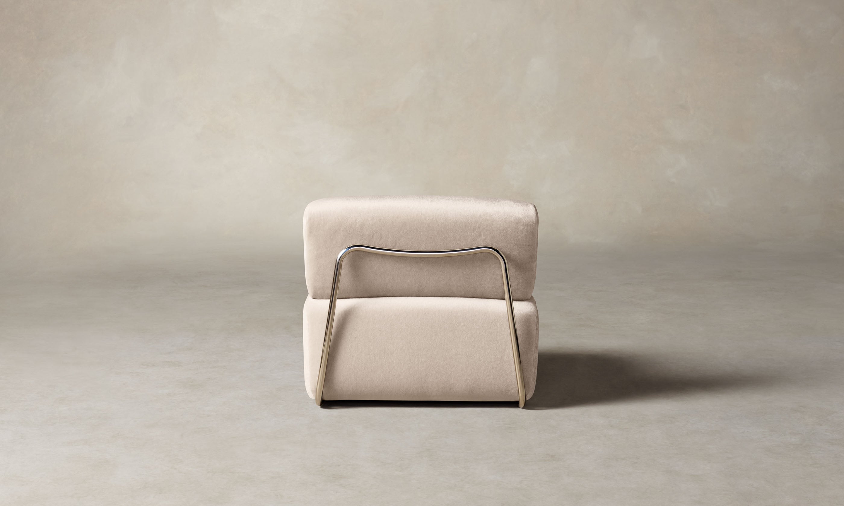 The Miles Modular Chair - Pebbled Leather Stone – Maiden Home