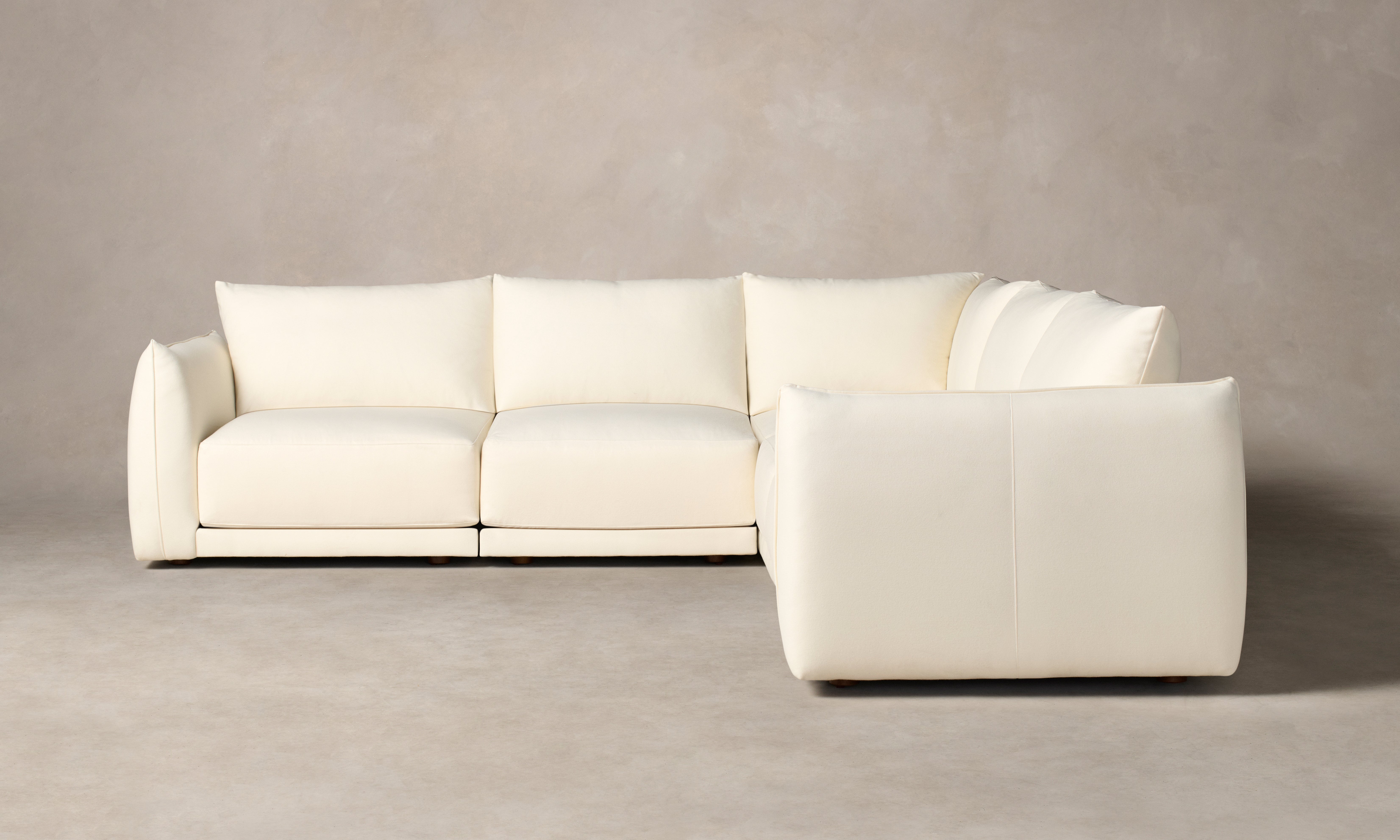The Jones Modular Sectional - Nubuck Leather Tide – Maiden Home