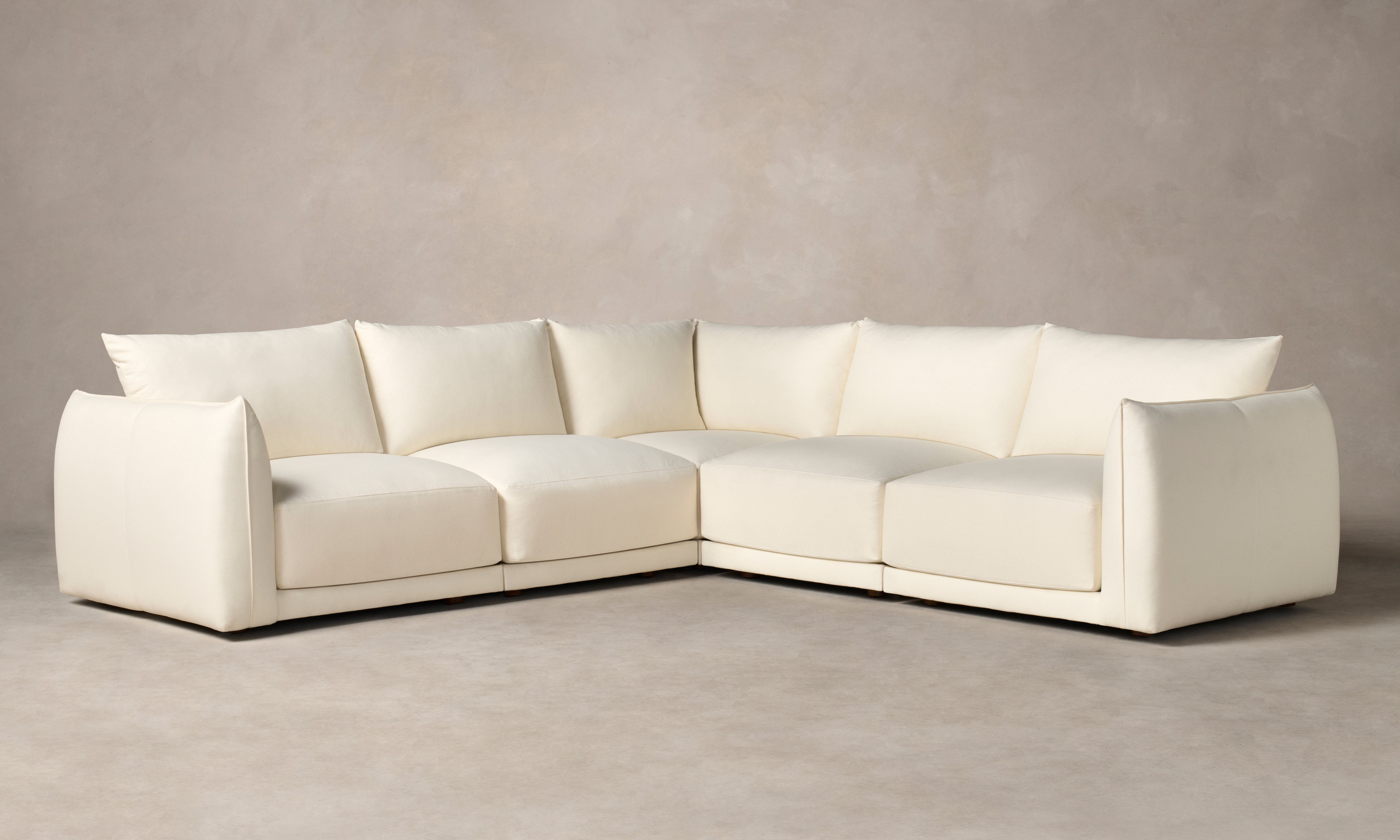 The Jones Modular Sectional - Tuscan Leather Camel – Maiden Home