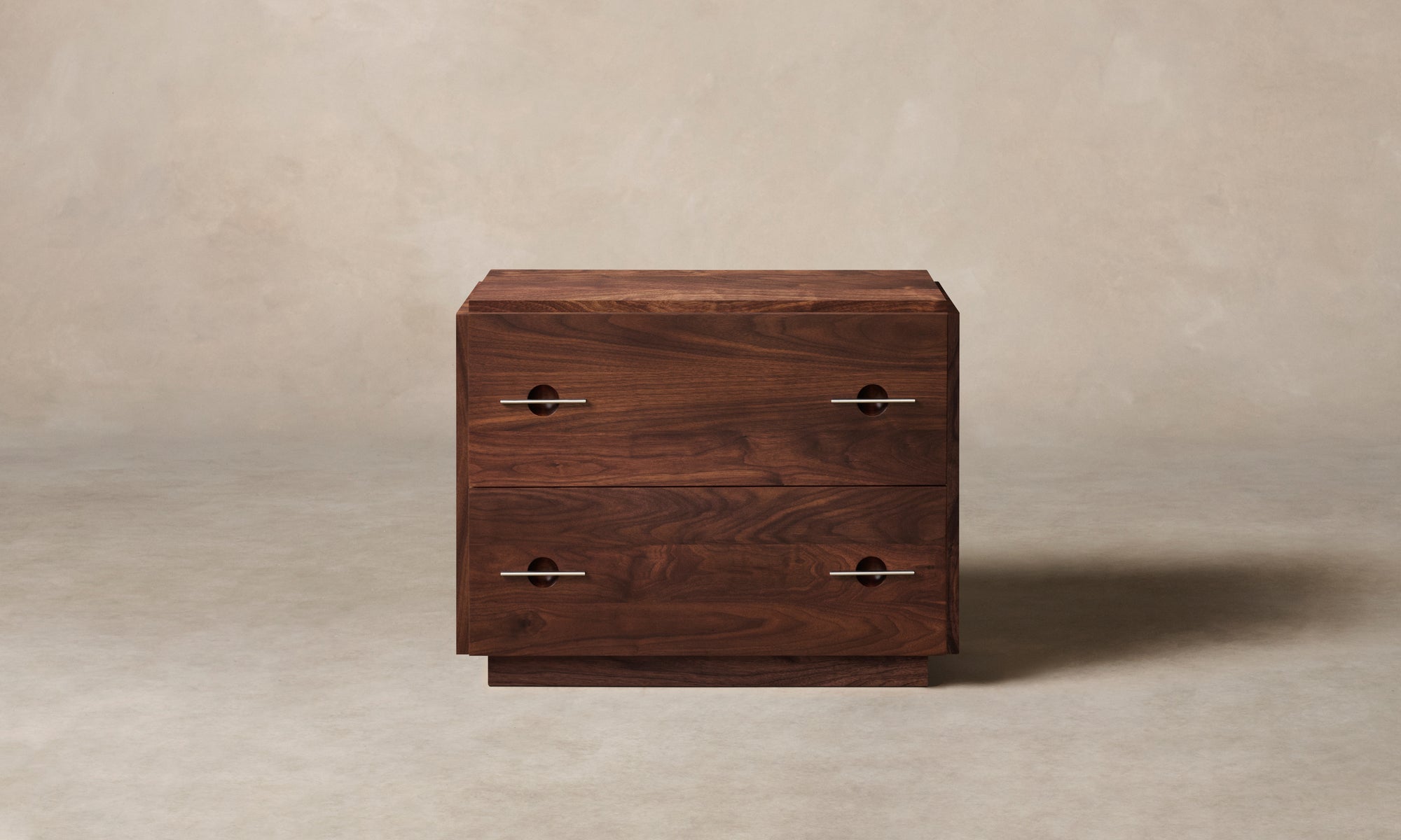 The Aubrey Large 2-Drawer Nightstand
