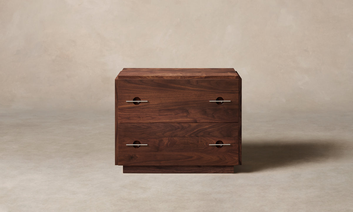 The Aubrey Large 2-Drawer Nightstand