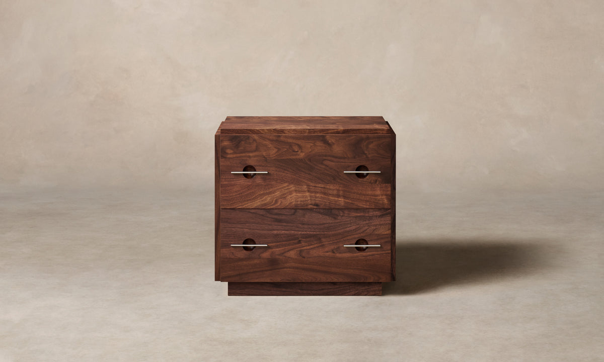 The Aubrey 2-Drawer Nightstand
