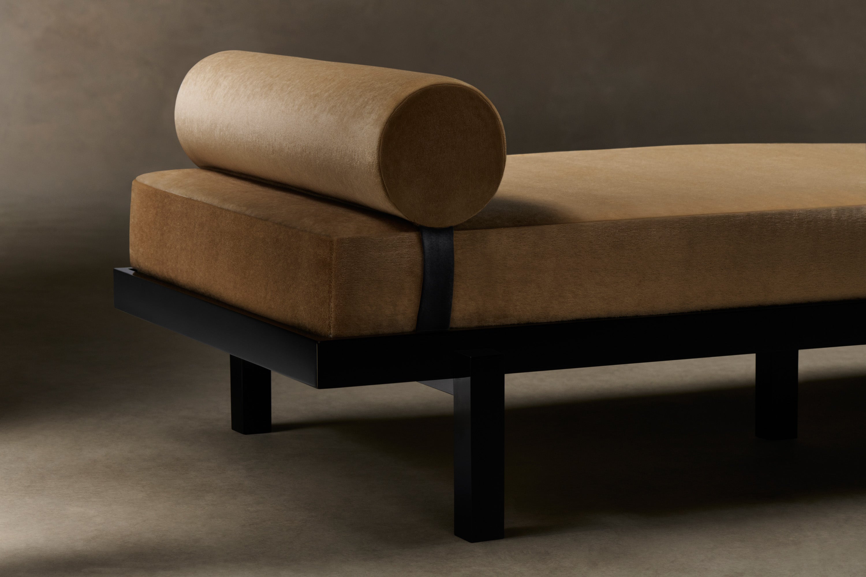 The Bruna Daybed - Deep Pile Mohair Doe – Maiden Home