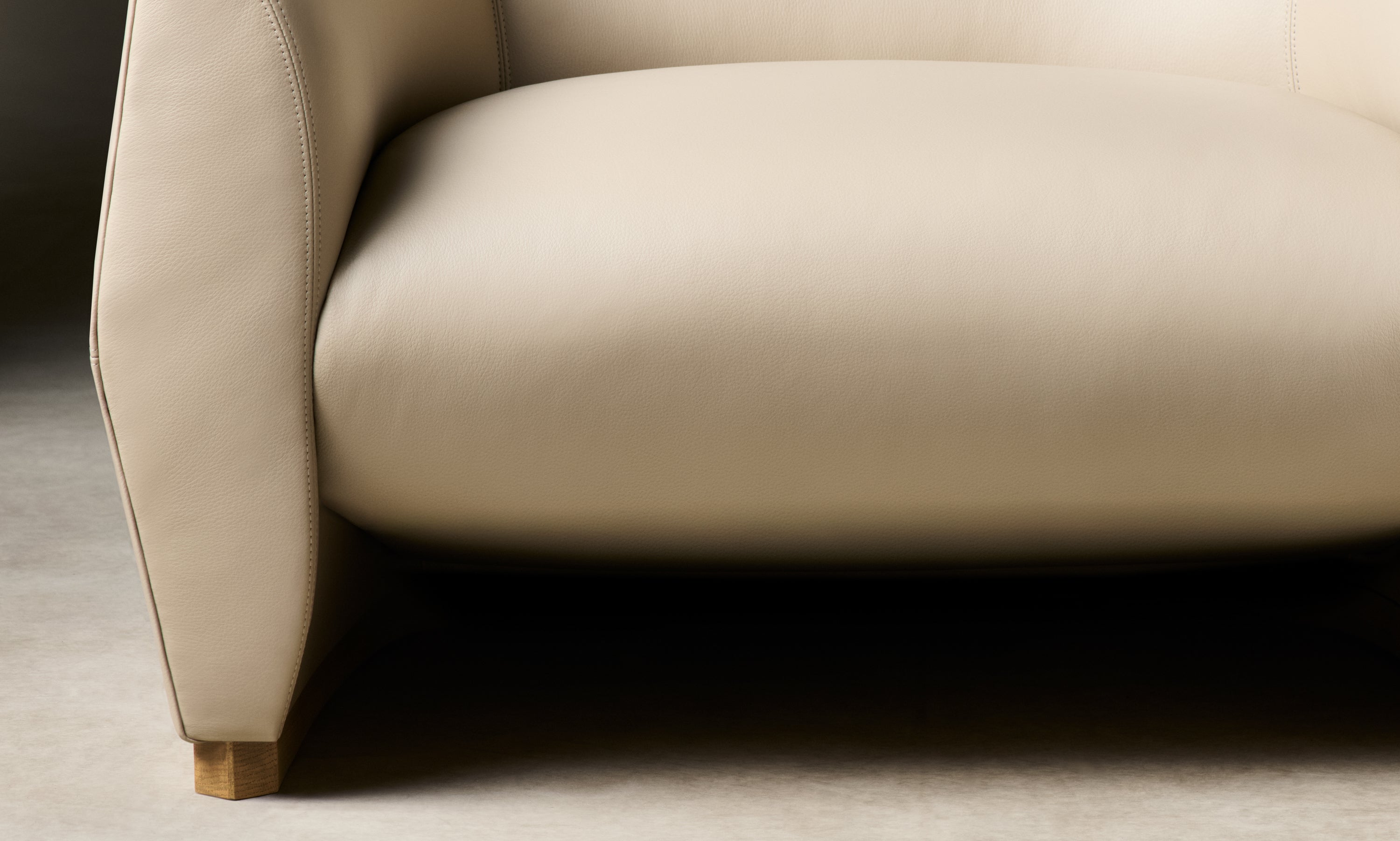 The Alpe Chair - Mohair Mink – Maiden Home