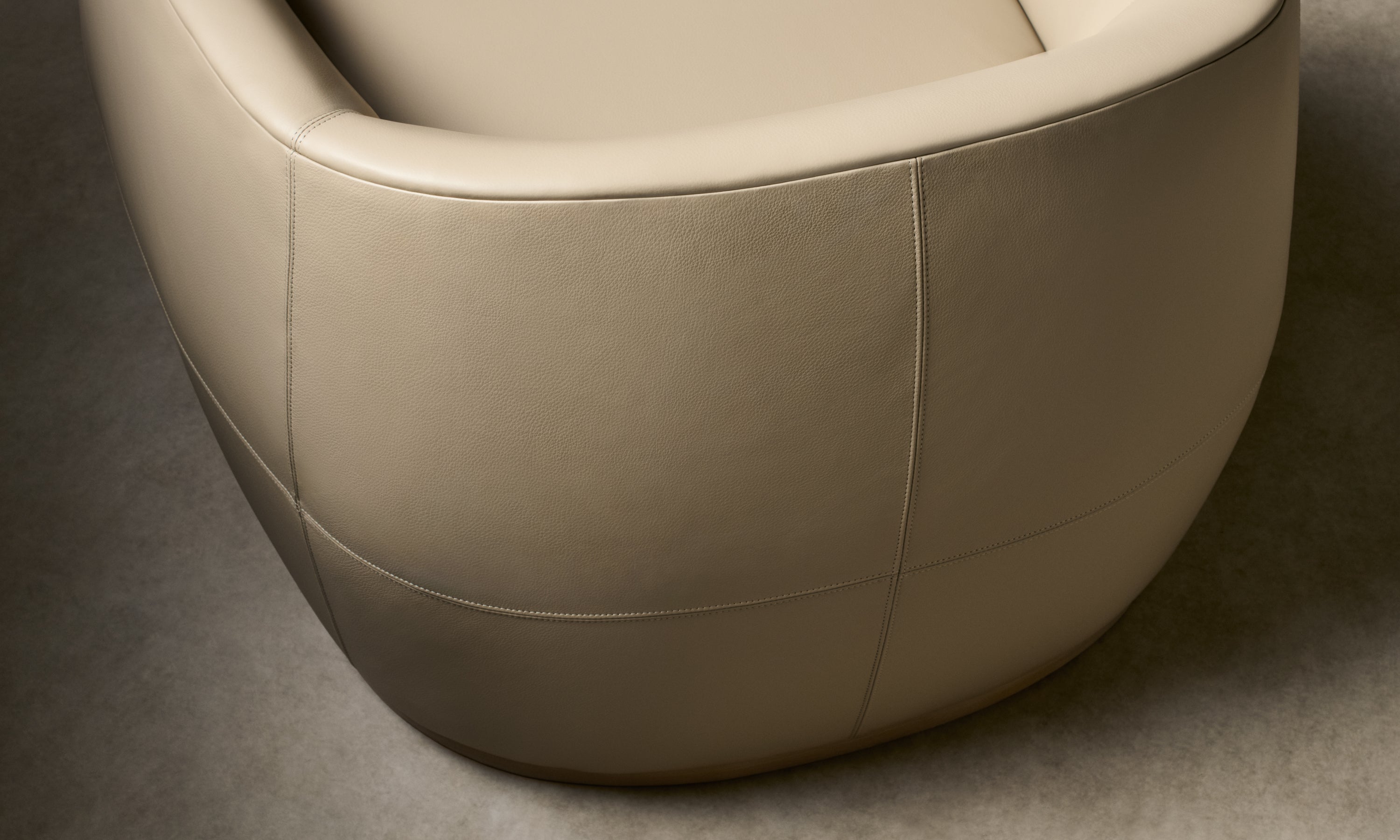 The Alpe Chair - Mohair Mink – Maiden Home