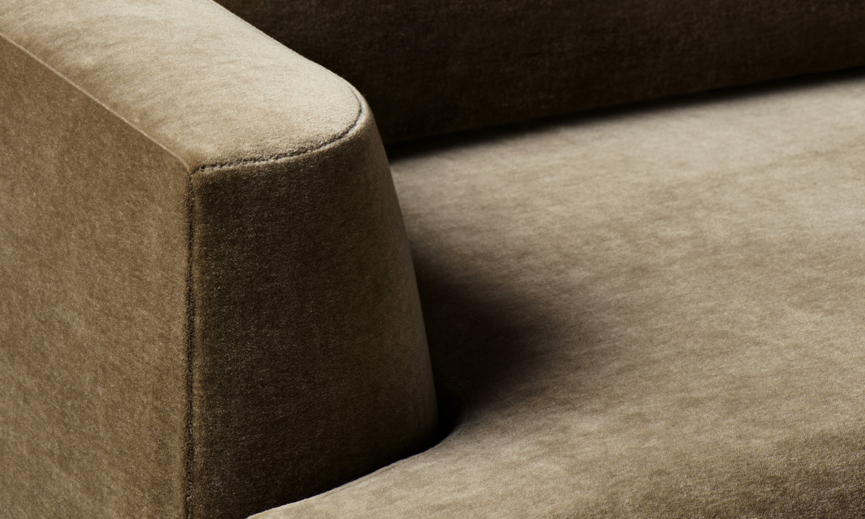 The Varick Sofa - Performance Velvet Olive – Maiden Home