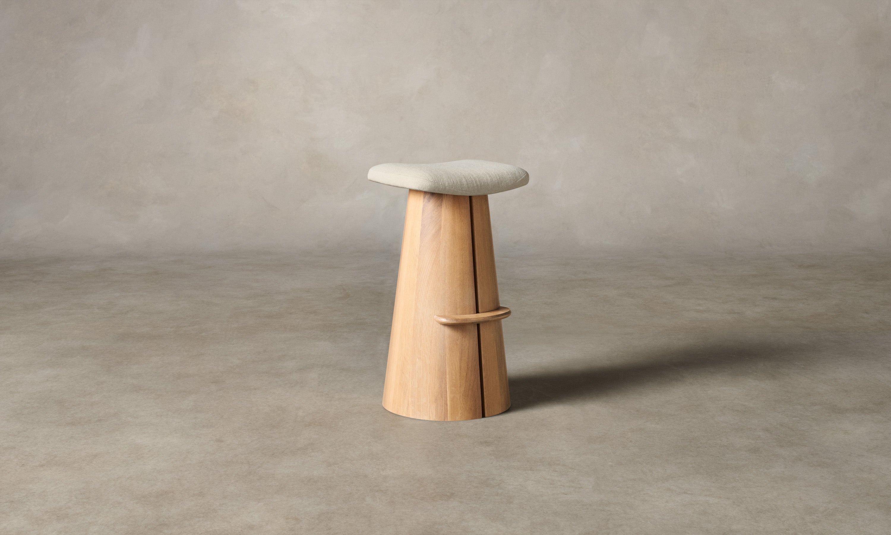 The Weston Bar & Counter Stool - Mohair Peony – Maiden Home